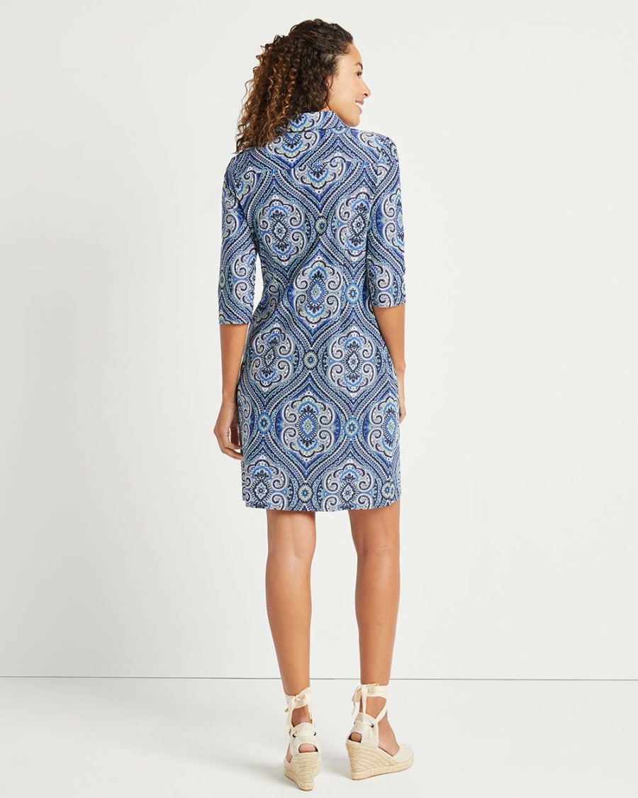 Hers Jude Connally | Jude Connally Susanna Dress - Paisley Medallion ...